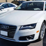 audi on car lot